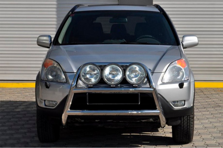 Honda CRV 2001-2006 Parabulloni WT018 (Acciaio Inox) Image