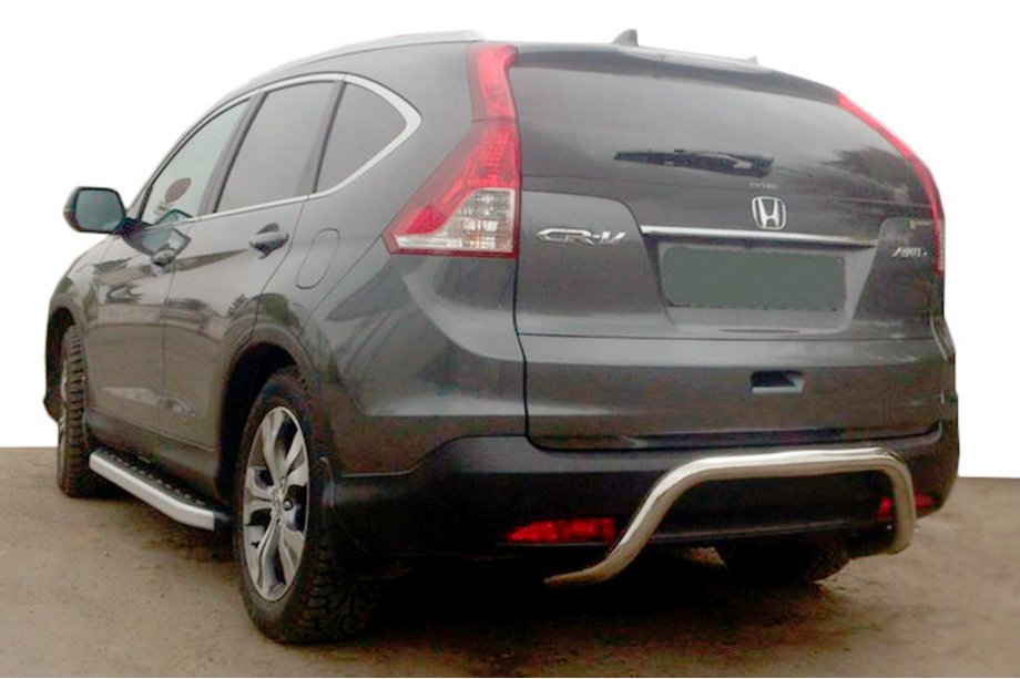 Honda CRV 2012-2016 Barra Posteriore AK007 (Acciaio Inox) Image