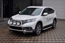 Honda CRV 2012-2016 Protezione Anteriore WT018 (Acciaio Inox) foto 3