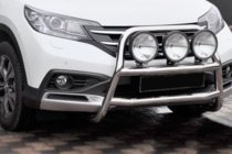 Honda CRV 2012-2016 Protezione Anteriore WT018 (Acciaio Inox) foto 1