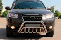 Hyundai Santa Fe 2 2006-2012 Parabulloni WT002 (Acciaio Inox) foto 1