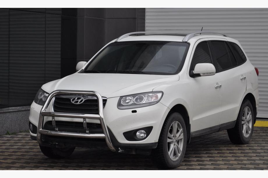 Hyundai Santa Fe 2 2006-2012 Parabulloni WT018 (Acciaio Inox) Image