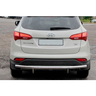 Barra Posteriore AK002 (Acciaio Inox) Hyundai Santa Fe 3 2012-2018 foto 1