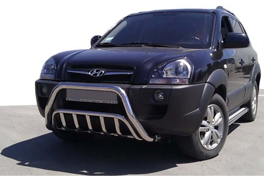 Hyundai Tucson JM 2004- Parabulloni WT002 (Acciaio Inox) Image