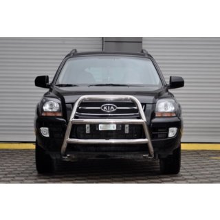 Parabulloni WT018 (Acciaio Inox) Kia Sportage 2004-2010 foto 3