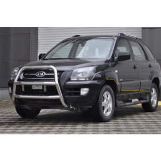 Parabulloni WT018 (Acciaio Inox) Kia Sportage 2004-2010 foto 1