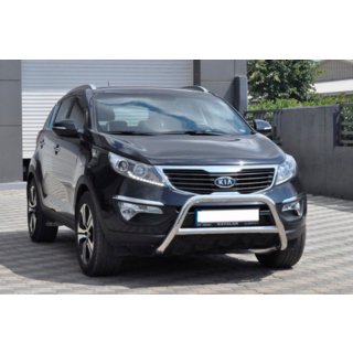 Protezione Anteriore WT006 (Acciaio Inox) Kia Sportage 2010-2015 foto 2