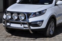 Kia Sportage 2010-2015 Parabulloni WT018 (Acciaio Inox) foto 1