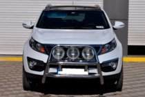 Kia Sportage 2010-2015 Parabulloni WT018 (Acciaio Inox) foto 2