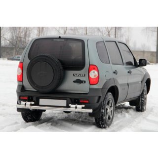 Barra Posteriore AK015 (Acciaio Inox) Chevrolet Niva 1998-2020 foto 1