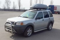 Land Rover Freelander I 1997-2006 Protezione Anteriore QT007 (Acciaio Inox) foto 4