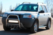 Land Rover Freelander I 1997-2006 Protezione Anteriore QT007 (Acciaio Inox) foto 2