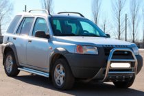 Land Rover Freelander I 1997-2006 Protezione Anteriore QT007 (Acciaio Inox) foto 3