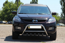 Mazda CX-7 2006-2012 Protezione Anteriore WT003 (Acciaio Inox) foto 2