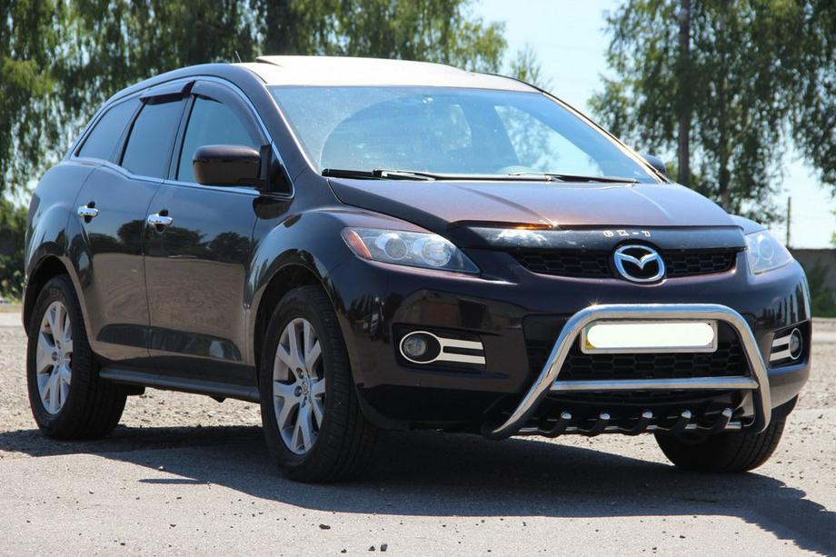 Mazda CX-7 2006-2012 Protezione Anteriore WT003 (Acciaio Inox) Image
