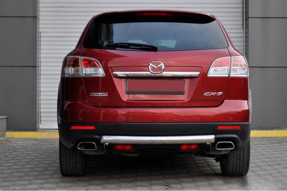 Mazda CX-9 2007-2016 Barra Posteriore AK002 (Acciaio Inox) Image