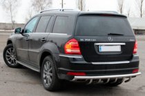 Mercedes GL class X164 2006-2012 Barra Posteriore AK-Style (Acciaio Inox) foto 3