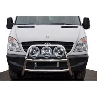 Parabullbar alto WT018 (acciaio inox) Mercedes Sprinter W906 2006–2018 foto 1