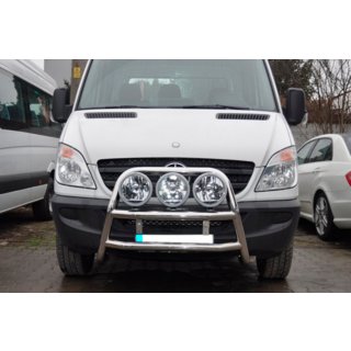 Parabullbar alto WT018 (acciaio inox) Mercedes Sprinter W906 2006–2018 foto 2