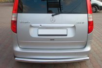 Mercedes Vaneo W414 2001-2005 Barra Posteriore Inox foto 2