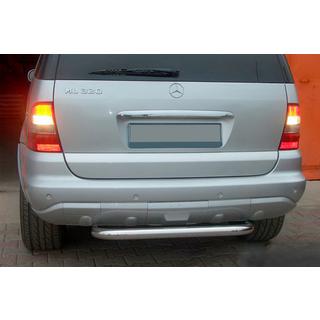 Barra Posteriore AK006 (Acciaio Inox) Mercedes ML W163 1997-2005
