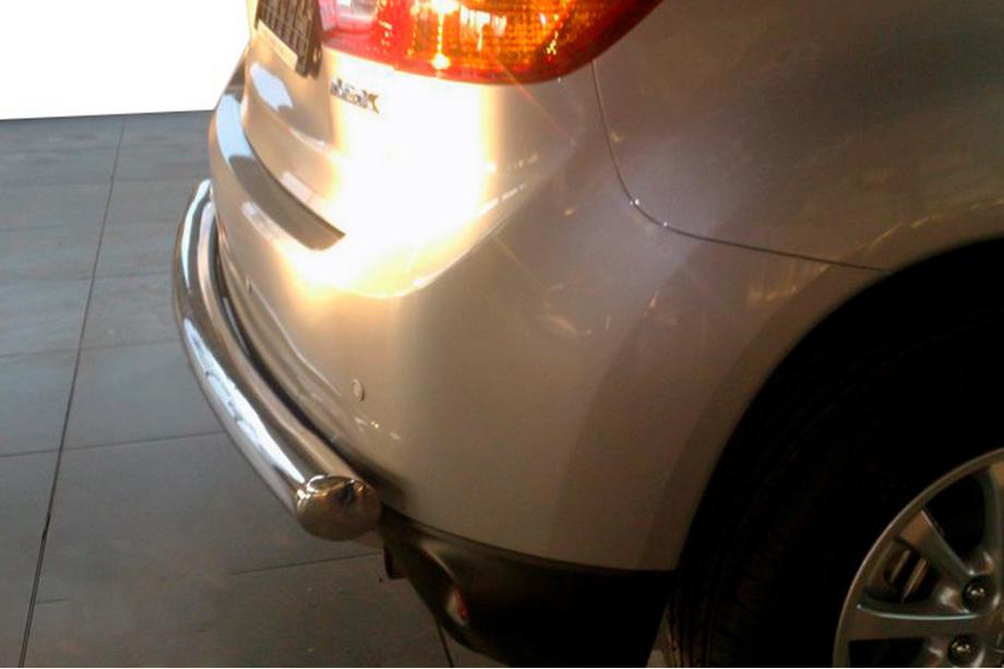 Mitsubishi ASX 2010-2023 Barra Posteriore AK002 (Acciaio Inox) Image