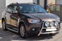Mitsubishi ASX 2010-2023 Parabulloni WT018 (Acciaio Inox) foto 3