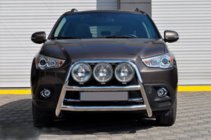 Mitsubishi ASX 2010-2023 Parabulloni WT018 (Acciaio Inox) foto 1