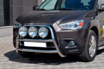 Mitsubishi ASX 2010-2023 Parabulloni WT018 (Acciaio Inox) foto 2