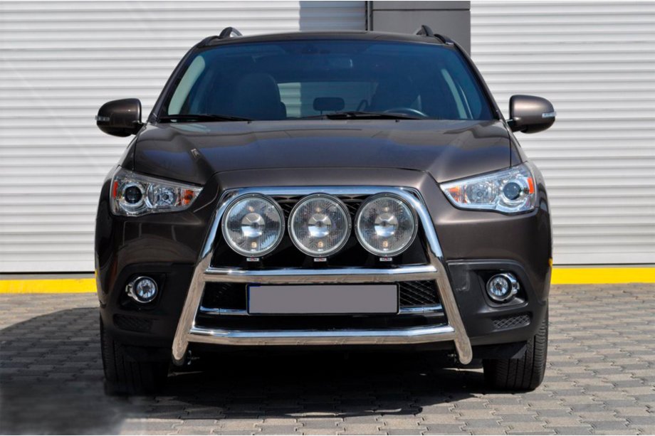 Mitsubishi ASX 2010-2023 Parabulloni WT018 (Acciaio Inox) Image