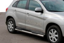 Mitsubishi ASX 2010-2023 Barre Laterali BB002 (2 pz, Acciaio Inox) foto 1