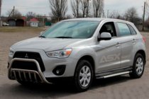 Mitsubishi ASX 2010-2023 Protezione Anteriore WT002 (Acciaio Inox) foto 2