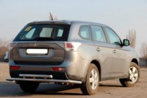 Mitsubishi Outlander 2012-2021 Roll Bar Posteriore AK004 Acciaio Inox foto 3