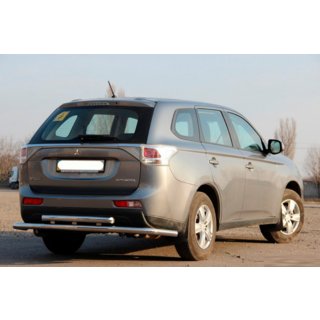 Roll Bar Posteriore AK004 Acciaio Inox Mitsubishi Outlander 2012-2021 foto 3