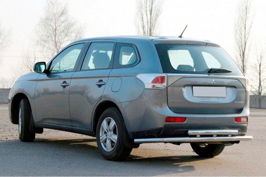 Mitsubishi Outlander 2012-2021 Roll Bar Posteriore AK004 Acciaio Inox Image