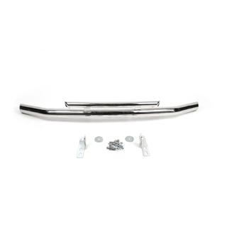 Protezione Anteriore ST014 (Acciaio Inox) Mitsubishi Pajero Wagon IV 2006-2021 foto 2