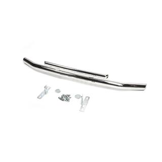 Protezione Anteriore ST014 (Acciaio Inox) Mitsubishi Pajero Wagon IV 2006-2021 foto 3