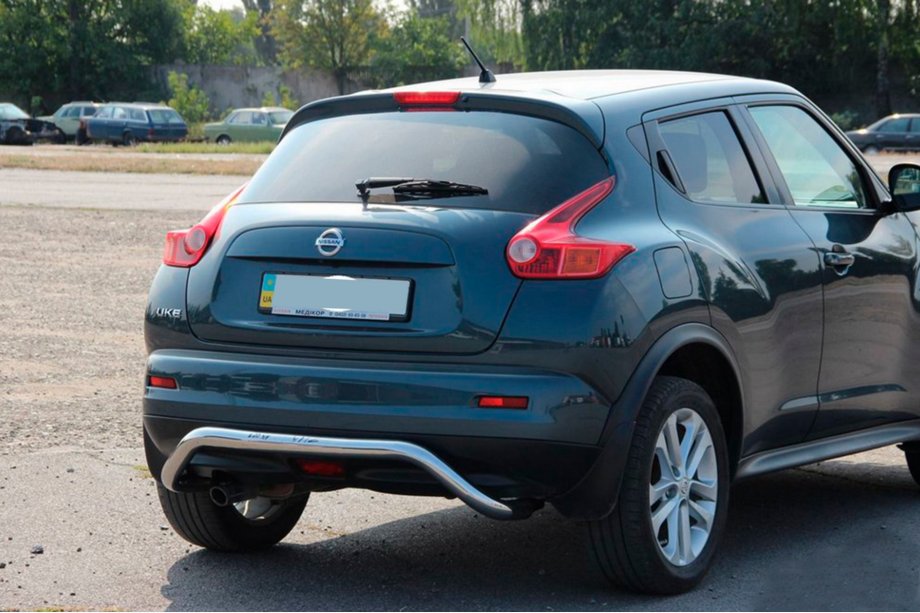 Nissan Juke 2010-2019 Barra Posteriore AK007 (Acciaio Inox) Image