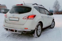 Nissan Murano 2008-2014 Barra Posteriore AK Acciaio Inox foto 1