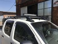 Nissan Navara 2006-2015 Barre portatutto con traverse (2 pz, Nero) foto 3