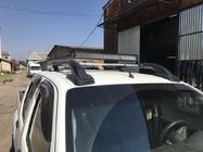 Nissan Navara 2006-2015 Barre portatutto con traverse (2 pz, Nero) foto 4