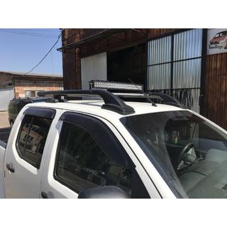 Barre portatutto con traverse (2 pz, Nero) Nissan Navara 2006-2015 foto 3
