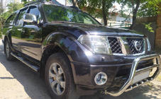 Nissan Navara 2006-2015 Paraurti Anteriore WT003 (Acciaio Inox) foto 3