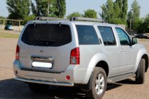 Nissan Pathfinder R51 2005-2014 Barra Posteriore AK002 (Acciaio Inox) foto 3