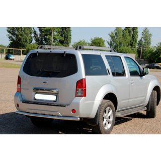 Barra Posteriore AK002 (Acciaio Inox) Nissan Pathfinder R51 2005-2014 foto 3