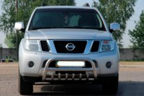 Nissan Pathfinder R51 2005-2014 Parabulloni WT008 (Acciaio Inox) foto 3
