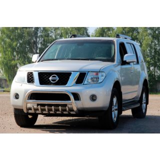 Parabulloni WT008 (Acciaio Inox) Nissan Pathfinder R51 2005-2014 foto 4