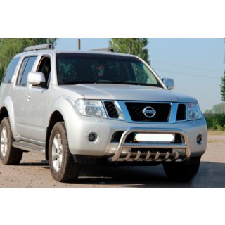 Parabulloni WT008 (Acciaio Inox) Nissan Pathfinder R51 2005-2014 foto 2