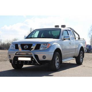 Paraurti Anteriore WT003 (Acciaio Inox) Nissan Pathfinder R51 2005-2014 foto 4