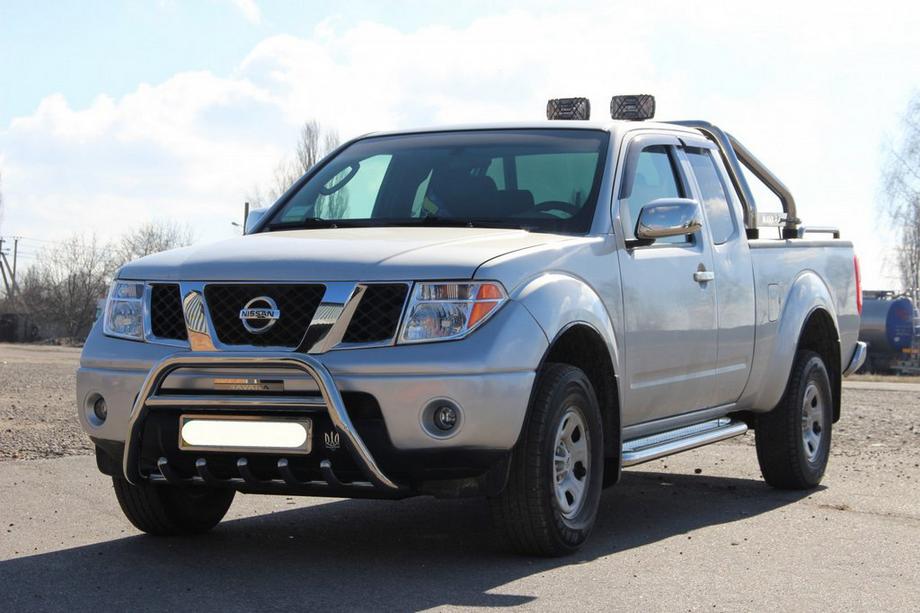 Nissan Pathfinder R51 2005-2014 Paraurti Anteriore WT003 (Acciaio Inox) Foto 4
